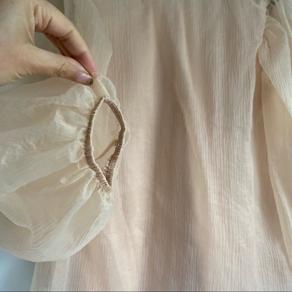 Zara Kids Blouse Balloon Sleeves - Picture 5 of 7